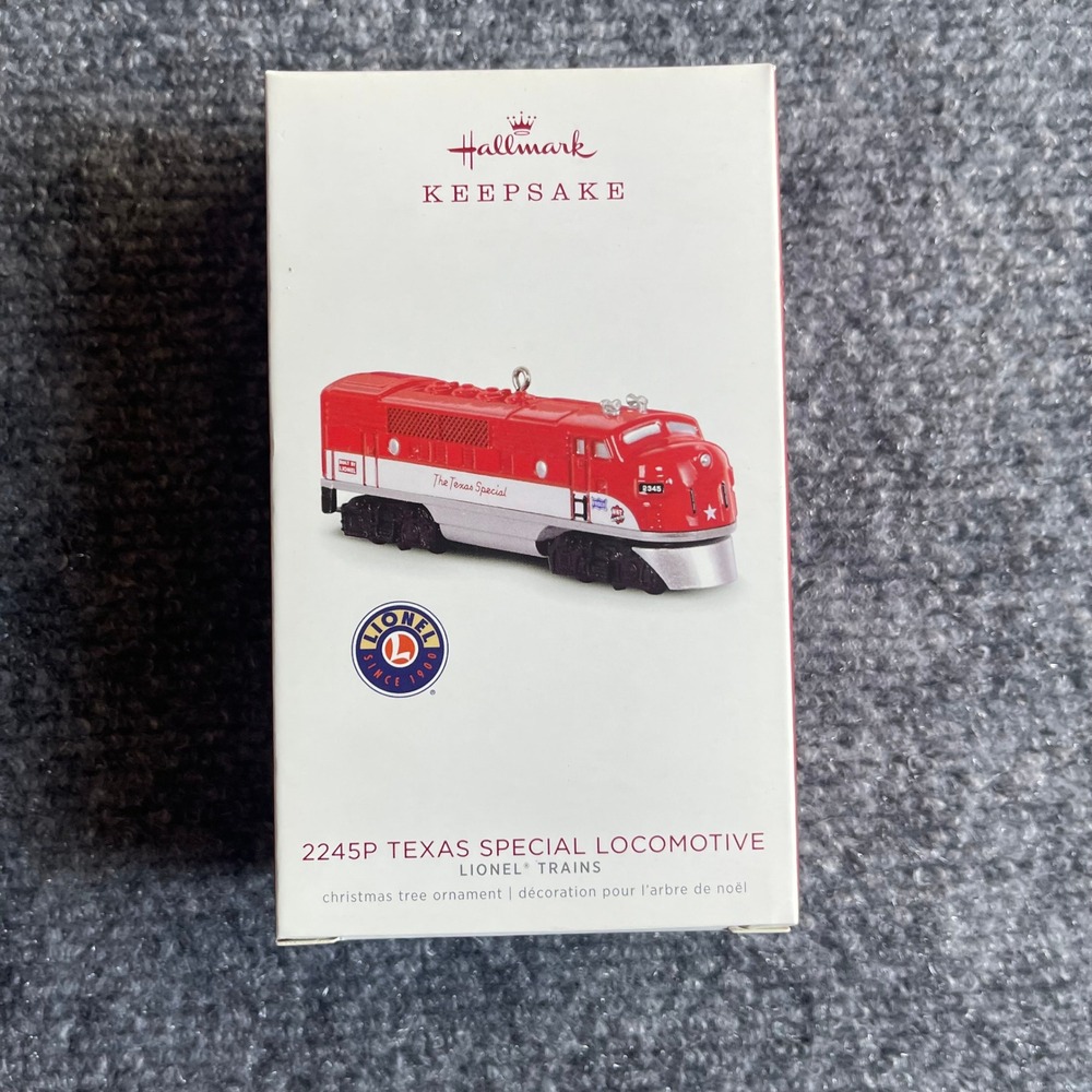 Hallmark 2018 Lionel 2245P Texas Special Locomotive Keepsake Ornament QX9326
